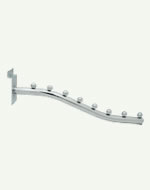 Gancho de tubo con 8 bolas de 35 cm para trupán Gancho de tubo con 8 bolas de 35 cm para trupán GST880