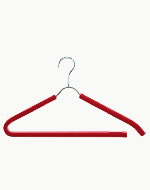 Colgador  de ropa, de esponja  y metal ERM55