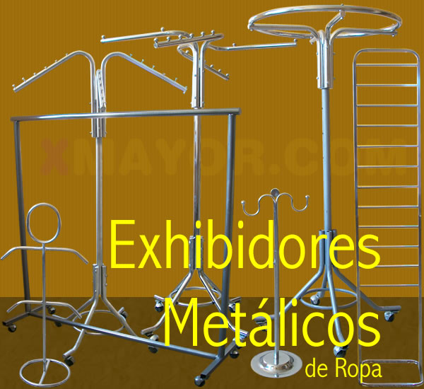 Exhibidores Metlicos de Ropa